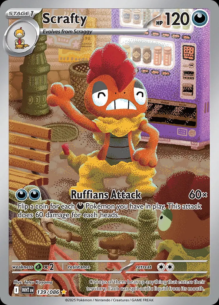 White Flare Scrafty #139